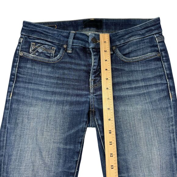 Buckle Black Jeans Women's 26x32 Blue Skinny Ankle Denim Shaping Pockets Pants - Picture 9 of 12